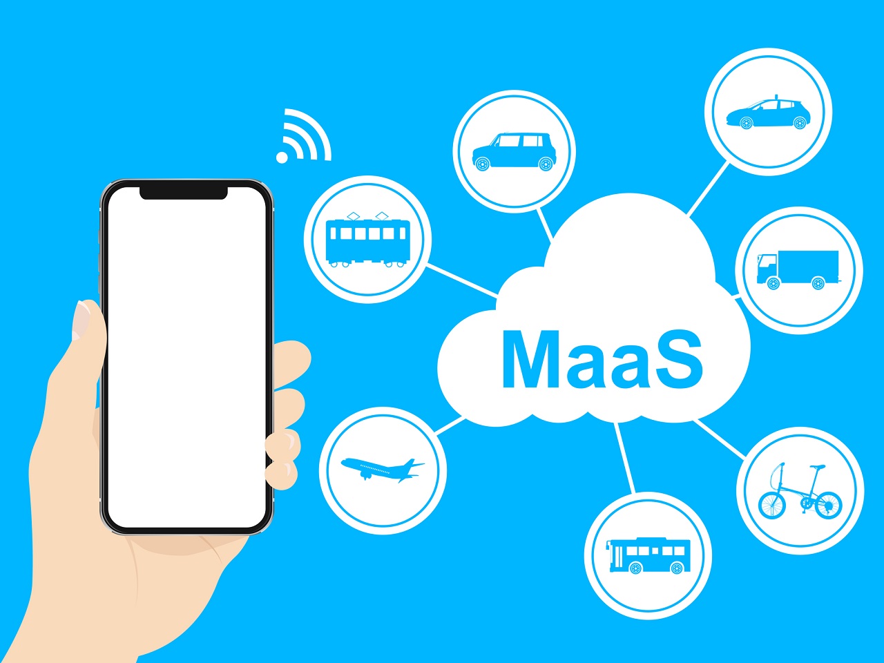 MaaS（Mobility as a Service）とは？未来の移動手段の展望を事例とともに解説