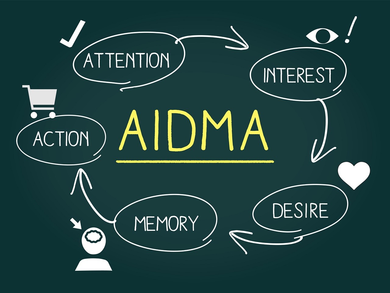 AIDMA（アイドマ）の法則とは？マーケティング活用法を解説